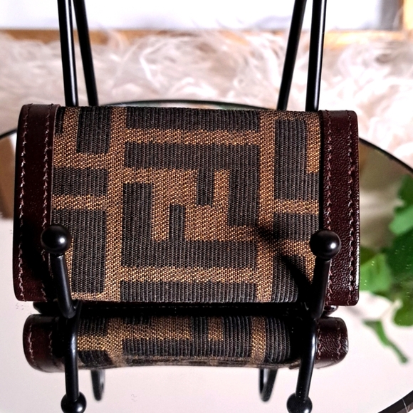 Fendi Vintage Zucca Key Case Holder  NWOTs - Picture 3 of 12